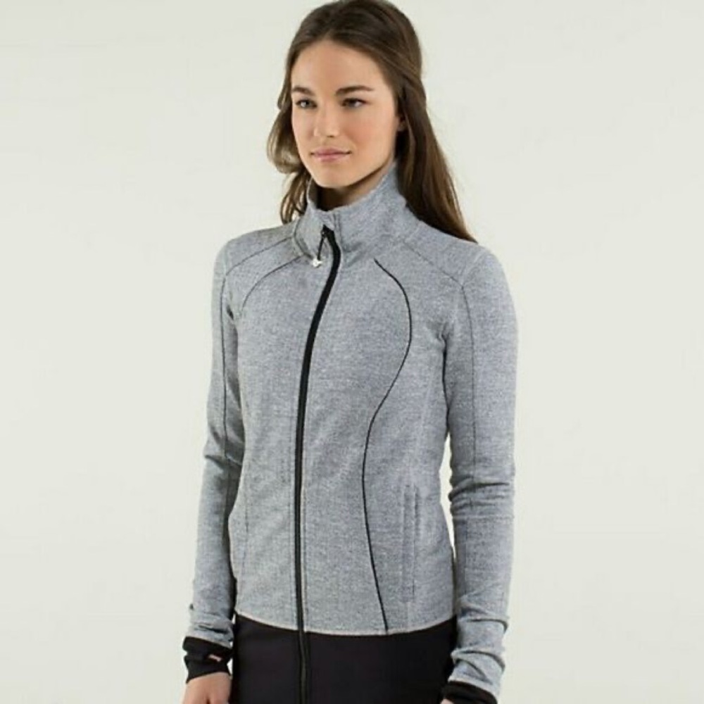 Lululemon Nice Asana Jacket in Herringbone